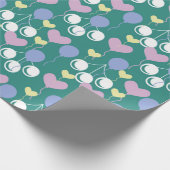Ozeankirsche Geschenkpapier (Ecke)