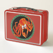 Ozeankrabbe Metall Brotdose (Rückseite)