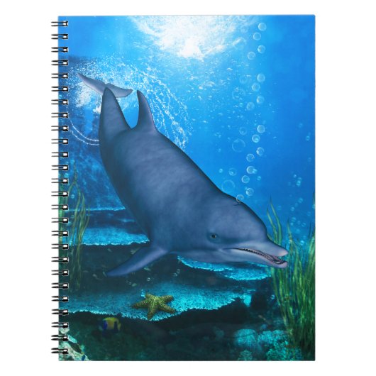 Ozeanlächeln Notizblock (Vorderseite)