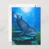 Ozeanlächeln Postkarte (Vorne/Hinten)