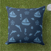 Ozeanleben im Freien Kissen (Gras)
