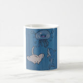 Ozeanliebhaber.. Kaffeetasse (Mittel)
