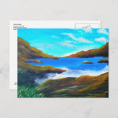 Ozeanmalerei Postkarte (Vorne/Hinten)