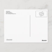 Ozeanmalerei Postkarte (Rückseite)