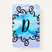 Ozeanmedaille Ausweis (Rückseite)