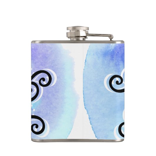 Ozeanmedaille Flachmann (Rückseite)