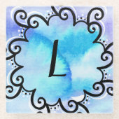 Ozeanmedaille Glasuntersetzer (Vorderseite)