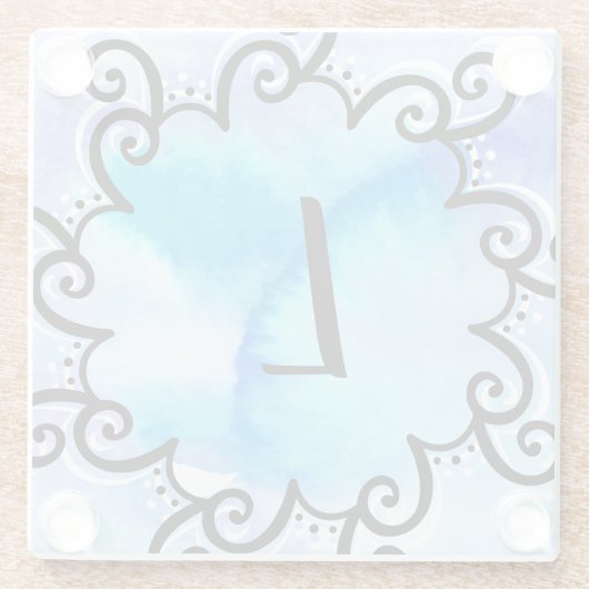 Ozeanmedaille Glasuntersetzer (Rückseite)