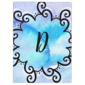 Ozeanmedaille Klemmbrett (Rückseite)