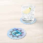 Ozeanmedaille Untersetzer (Vor Ort)