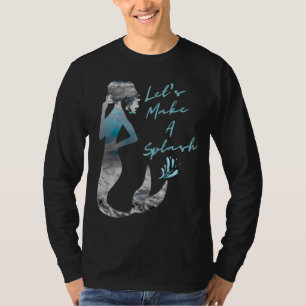 Ozeanmeerjungfrau Lasst uns planschen T-Shirt