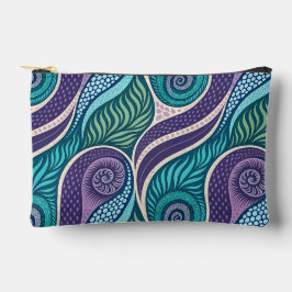 Ozeanmuschel- und Seetang-Mandala Zubehörtasche
