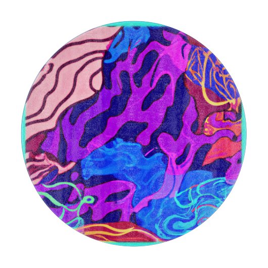 Ozeannatur-Malerei. Jetzt kaufen Schneidebrett (Vorderseite)