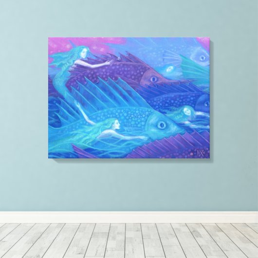 Ozeannomaden Leinwanddruck (Insitu (Holzboden))