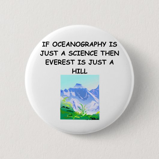 OZEANOGRAPHIE-Geschenk-T - Shirts Button (Vorderseite)
