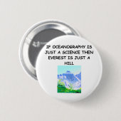 OZEANOGRAPHIE-Geschenk-T - Shirts Button (Vorne & Hinten)