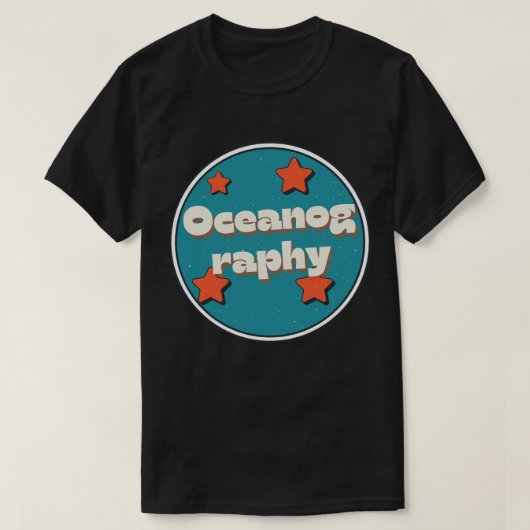 Ozeanographie T-Shirt (Design vorne)