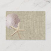 Ozeanromanische Platzkarte (Rückseite)