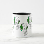Ozeanschädelgrün Tasse (Zentrum)