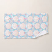 Ozeanschätze Blau  Badhandtuch Set (Handtuch)