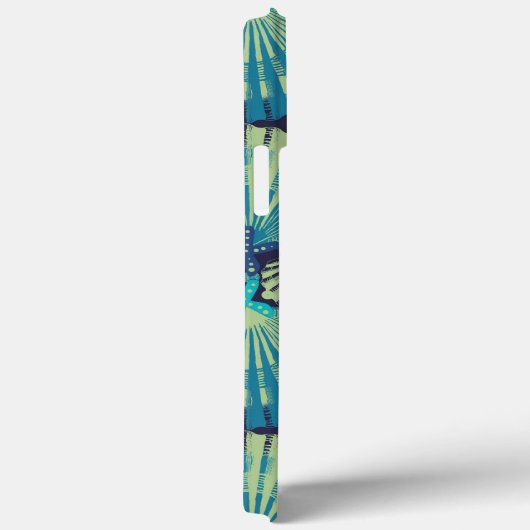 Ozeanschätze hell Case-Mate iPhone hülle (Rückseite / Rechts)