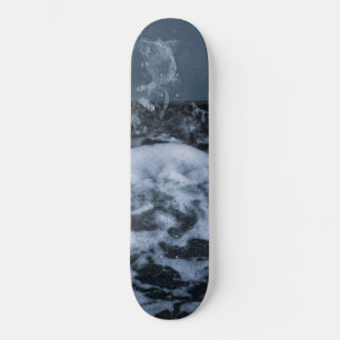 Ozeanschaum-Splash Nahaufnahme 1 Skateboard