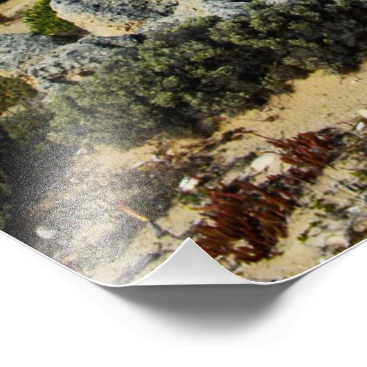 Ozeanschlag, Fotodruck (Ecke)