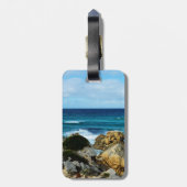 Ozeanschlag, Gepäckmarke Gepäckanhänger (Rückseite vertikal)