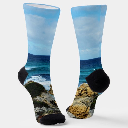 Ozeanschlamm, Crew Socken (Gewinkelt)