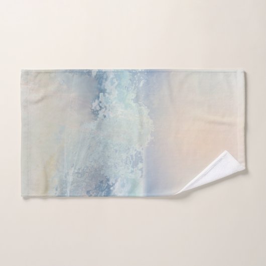 Ozeanschlamm in einem malerischen goldenen Sonnenu Badhandtuch Set (Handtuch)