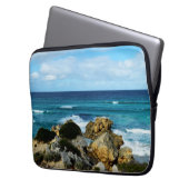 Ozeanschlamm, Laptop-Sieb Laptopschutzhülle (Vorderseite Links)