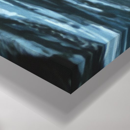 Ozeansegelbild Leinwanddruck (Ecke(Unten))