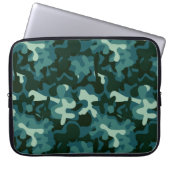 Ozeansignatur-Camouflage Laptopschutzhülle (Vorderseite)