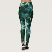 Ozeansignatur-Camouflage Leggings (Rückseite)