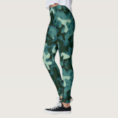 Ozeansignatur-Camouflage Leggings (Links)