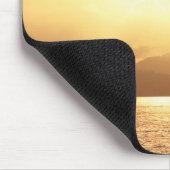 Ozeansonnenuntergang Mousepad (Ecke)