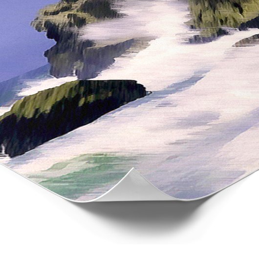 Ozeanspray Poster (Ecke)