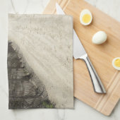 Ozeanstadt Promenade Küchentuch (Viertel Falte)