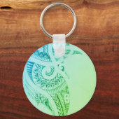 Ozeanstamm-Designer Schlüsselanhänger (Vorderseite)