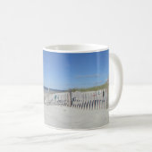 Ozeanstrand auf Cape Cod Kaffeetasse (VorderseiteRechts)