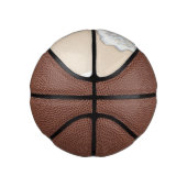 Ozeanstrand Creme Sand Mini Basketball (Rechts)