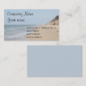 Ozeanstrand-Foto Visitenkarte (Vorne/Hinten)