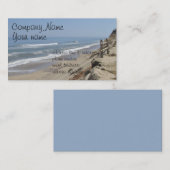 Ozeanstrand-Foto Visitenkarte (Vorne/Hinten)