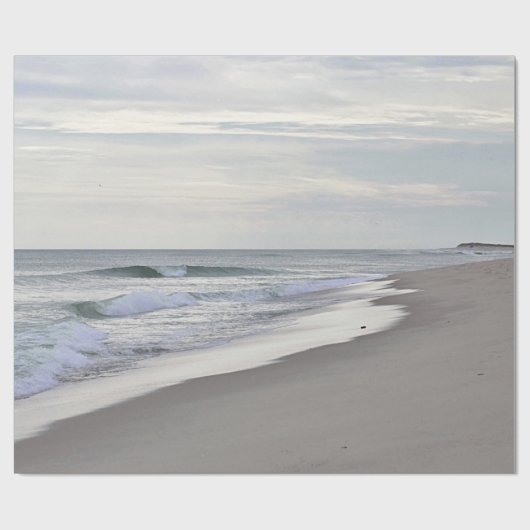 Ozeanstrand Geschenkpapier (Flach)