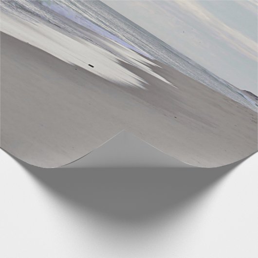 Ozeanstrand Geschenkpapier (Ecke)