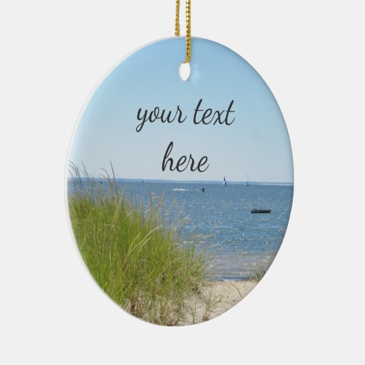 Ozeanstrand Keramikornament (Rechts)