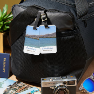 Ozeanstrandreisen hinzufügen Ortsnamen Gepäckanhänger