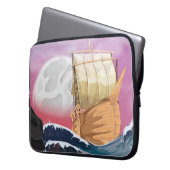 Ozeansturm Laptopschutzhülle (Vorderseite Links)