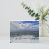 Ozeansturm Postkarte (Stehend Vorderseite)