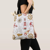 Ozeanszene Tasche (Von Nahem)